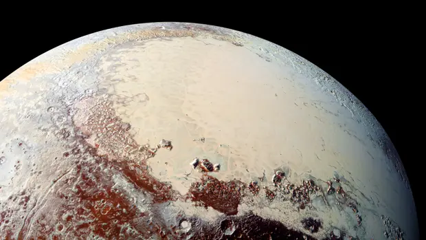 Imagen del planeta Plutón.