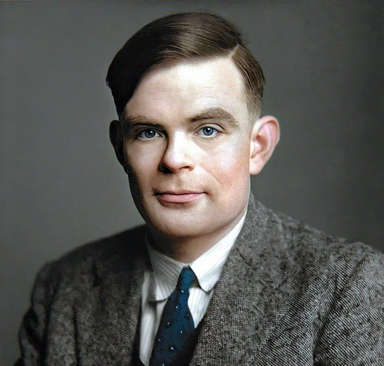 Fotografía de Alan Turing